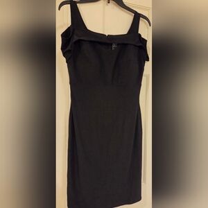 NWT Black Sz 10 Knee Length